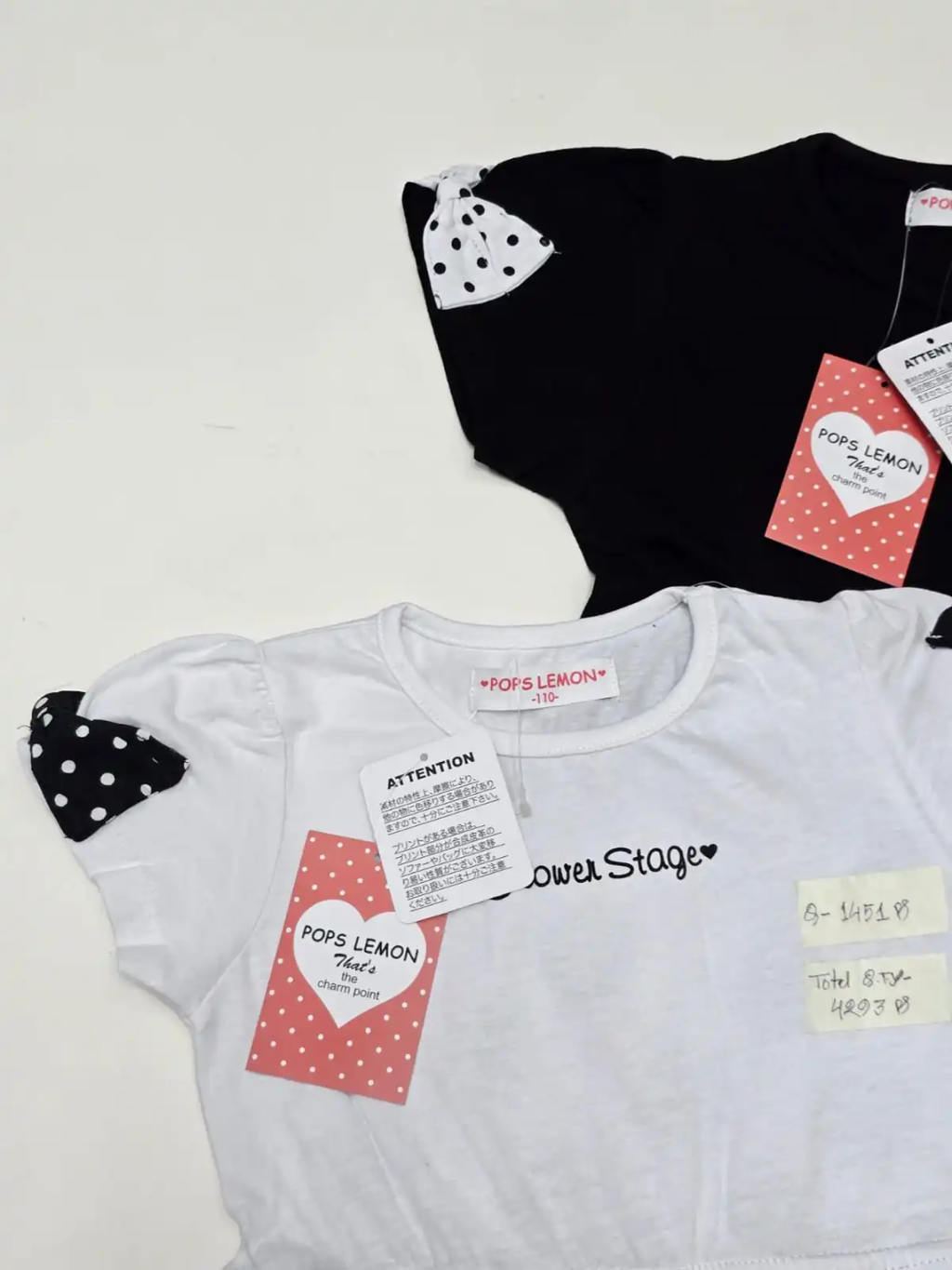 Girls Polka Dot Dress – Cute Short Sleeve Cotton Party Dress for Kids (Black & White)